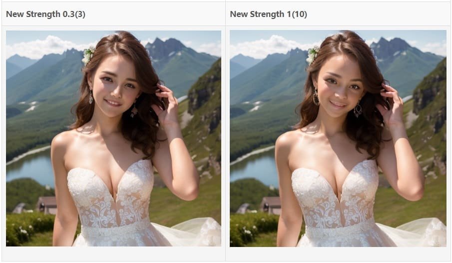 Before/after AI inpainting example